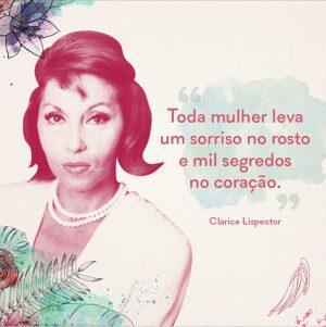 Postagem midias sociais marketing digital Ceci Joias da Amazonia belem Pará frase clarice lispector